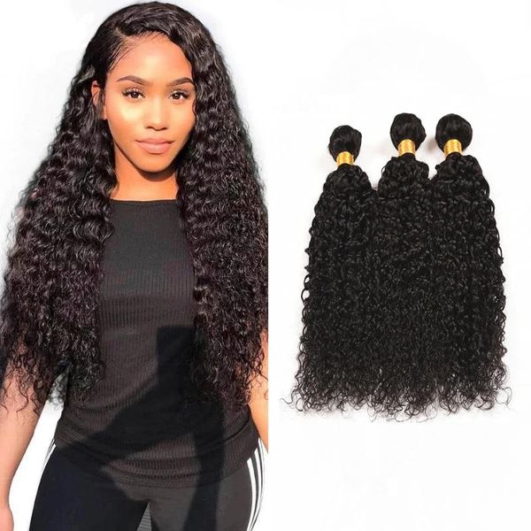 human hair bulks malaysian extensions curly water wave bundles lace front closure, Black
human hair bulks malaysian extensions curly water wave bundles lace front closure, Black
