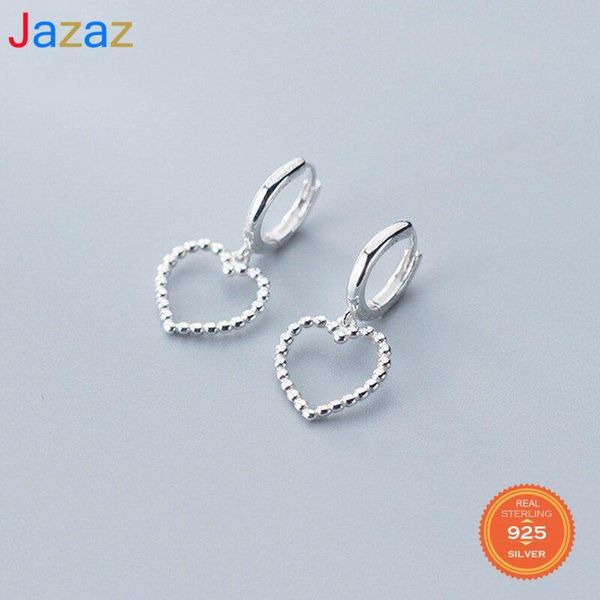 hoop & huggie jazaz real 925 sterling silver minimalist earrings for fashion women party hollow heart fine jewelry cute accessories, Golden;silver
hoop & huggie jazaz real 925 sterling silver minimalist earrings for fashion women party hollow heart fine jewelry cute accessories, Golden;silver