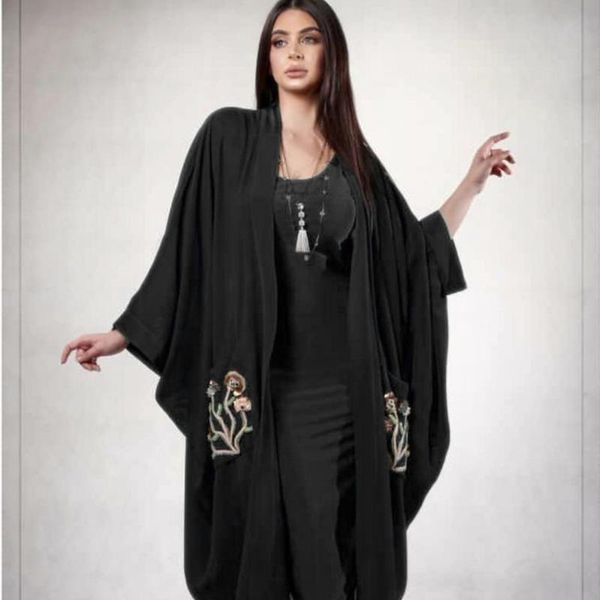 ethnic clothing 2021 muslim women's embroidered cardigan robe fashion temperament dubai muslims women dress abaya, Red
ethnic clothing 2021 muslim women's embroidered cardigan robe fashion temperament dubai muslims women dress abaya, Red