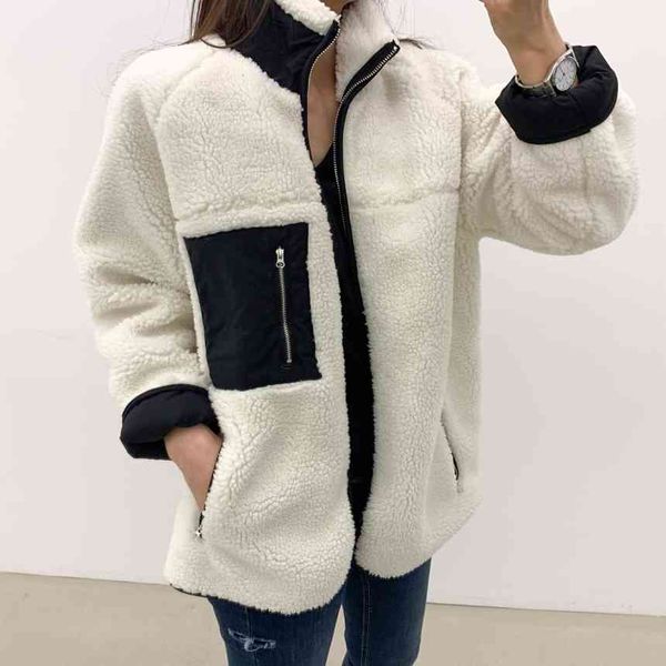 ol warm winter coats and jackets women parkas plus velvet thick loose faux lambwool double wear female coat 210421, Black
ol warm winter coats and jackets women parkas plus velvet thick loose faux lambwool double wear female coat 210421, Black