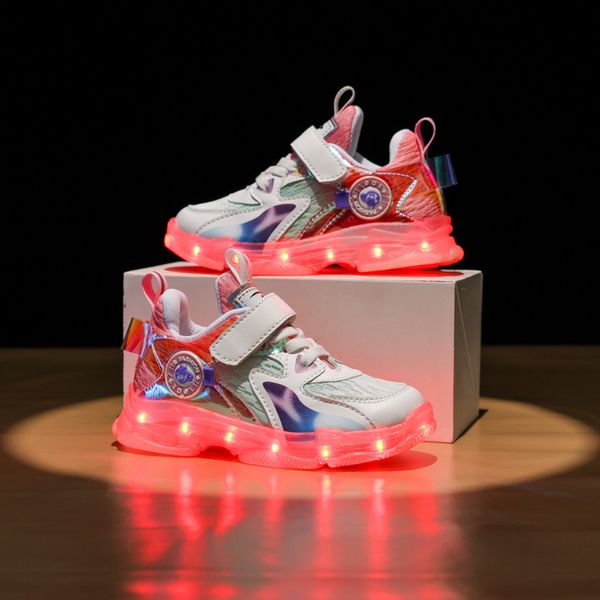 childrens led sports shoes summer new mesh boys and girls breathable non-slip luminous flashing light kids casual shoes cs95, Black
childrens led sports shoes summer new mesh boys and girls breathable non-slip luminous flashing light kids casual shoes cs95, Black
