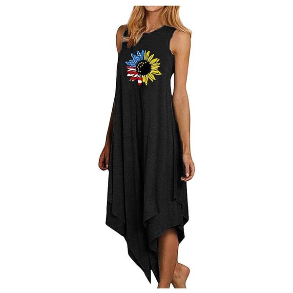 casual dresses women's summer sleeveless letter print irregular long loose thin beach party dress plus size, Black;gray
casual dresses women's summer sleeveless letter print irregular long loose thin beach party dress plus size, Black;gray