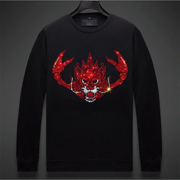 men's t-shirts design selling fashion slim cotton long sleeve t-shirt rhinestones, White;black
men's t-shirts design selling fashion slim cotton long sleeve t-shirt rhinestones, White;black