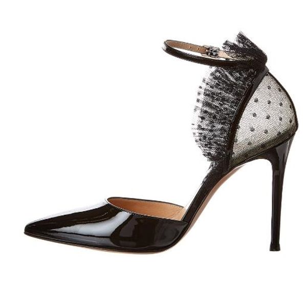 80% off store online ladies high heels fashion wedding sandal beatrice 100 patent pump dotted mesh adjustable ankle strap buckle women shoes, Black
80% off store online ladies high heels fashion wedding sandal beatrice 100 patent pump dotted mesh adjustable ankle strap buckle women shoes, Black