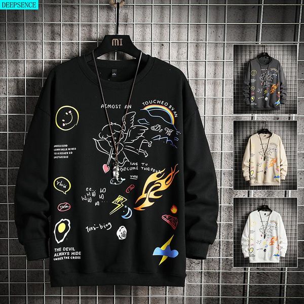men's hoodies & sweatshirts casual shirts print 2021 spring big breathable cotton style hooded collar sleeve length(cm), Black
men's hoodies & sweatshirts casual shirts print 2021 spring big breathable cotton style hooded collar sleeve length(cm), Black