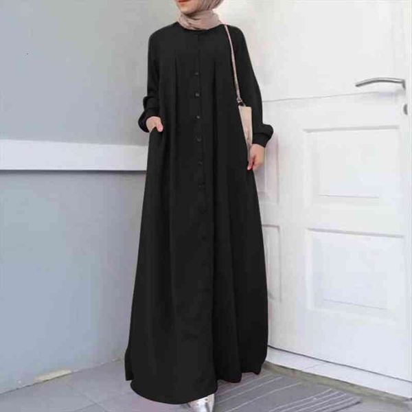 turkey arab mu slim womens dresses dubai abaya hijab jubah autumn long sleeve buttons sundress islam clothing abayas maxi vestidos, Black;gray
turkey arab mu slim womens dresses dubai abaya hijab jubah autumn long sleeve buttons sundress islam clothing abayas maxi vestidos, Black;gray