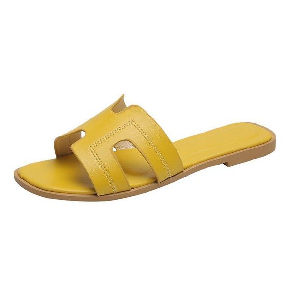 women designer slippers summer comfort flat women's outdoor slides female pu leather square toe footwear ladies beach shoes, Black
women designer slippers summer comfort flat women's outdoor slides female pu leather square toe footwear ladies beach shoes, Black