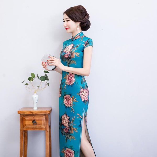 chinese traditional style high-split long cheongsam qipao mandarin collar stage show dresses for women plus size 4xl 5xl ethnic clothin, Red
chinese traditional style high-split long cheongsam qipao mandarin collar stage show dresses for women plus size 4xl 5xl ethnic clothin, Red
