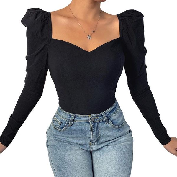 women's blouses & shirts autumn vintage solid color corset blouse with puff long sleeve elegant square collar women chiffon shirt for d, White
women's blouses & shirts autumn vintage solid color corset blouse with puff long sleeve elegant square collar women chiffon shirt for d, White
