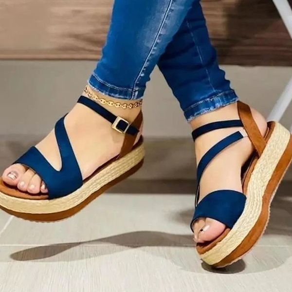 2021 women platform sandals ladies hemp buckle strap flat female summer beach shoes woman outdoor casual footwear plus size, Black
2021 women platform sandals ladies hemp buckle strap flat female summer beach shoes woman outdoor casual footwear plus size, Black