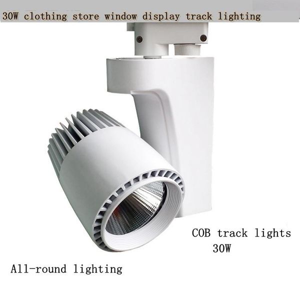 4pcs/lot rail light 30w cob clothing shoe store led track spotlight devices spotlights showcase lights
4pcs/lot rail light 30w cob clothing shoe store led track spotlight devices spotlights showcase lights
