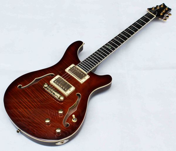pr smith custom 24 semi-hollow body electric guitar dark brown flame maple guitarra flying birds fretboard inlays
pr smith custom 24 semi-hollow body electric guitar dark brown flame maple guitarra flying birds fretboard inlays