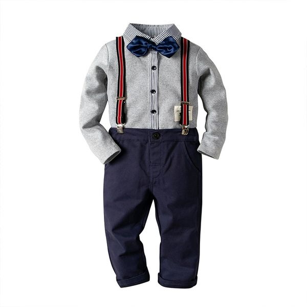 boy clothes set spring autumn gentleman long sleeve shirt + trousers 2pcs toddler casual children's 210528, White
boy clothes set spring autumn gentleman long sleeve shirt + trousers 2pcs toddler casual children's 210528, White