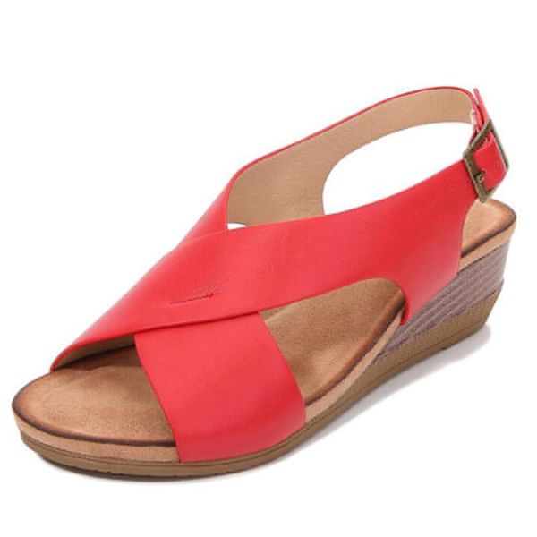 summer simplicity women's sandals female open toe wedges roman casual shoes large size sandalias de mujer zy516 dress, Black
summer simplicity women's sandals female open toe wedges roman casual shoes large size sandalias de mujer zy516 dress, Black