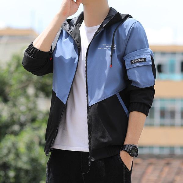 men's jackets selling product in 2021 autumn jacket korean style casual youth hooded overalls coat clothing, Black;brown
men's jackets selling product in 2021 autumn jacket korean style casual youth hooded overalls coat clothing, Black;brown