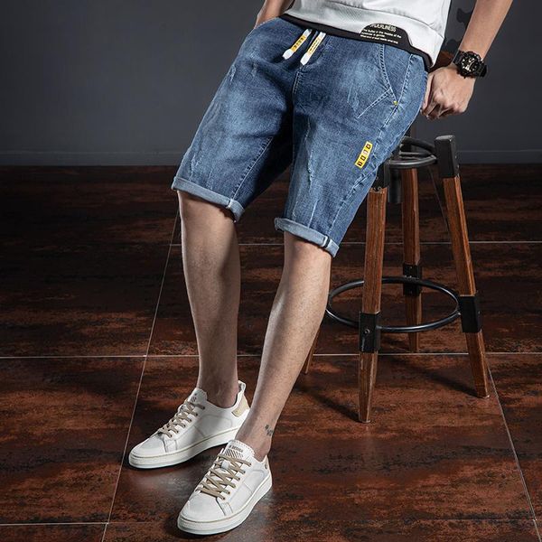 fashion summer short jeans trousers for men casual shorts denim plus size men's pants, White;black
fashion summer short jeans trousers for men casual shorts denim plus size men's pants, White;black