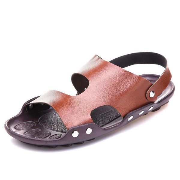 sandals mazefeng summer men quality patent leather shoes male comfortable slip-on slippers beach brown sandal zapatillas hombre, Black
sandals mazefeng summer men quality patent leather shoes male comfortable slip-on slippers beach brown sandal zapatillas hombre, Black