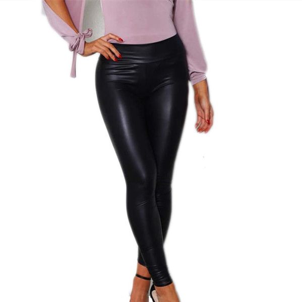 women's pants & capris fashion womens ladies pu leather solid black long casual high elastic waist skinny pencil trousers, Black;white
women's pants & capris fashion womens ladies pu leather solid black long casual high elastic waist skinny pencil trousers, Black;white