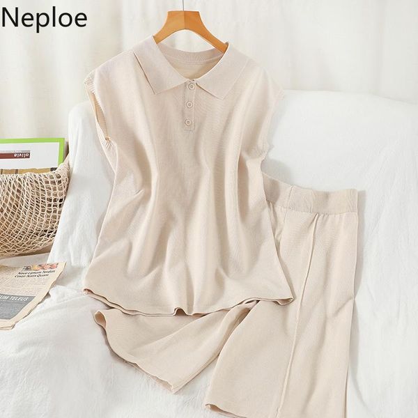 women's tracksuits neploe casual fashion suit women 2021 summer korean loose knitted sleeveless vest straight five-point pants two-pie, Gray
women's tracksuits neploe casual fashion suit women 2021 summer korean loose knitted sleeveless vest straight five-point pants two-pie, Gray