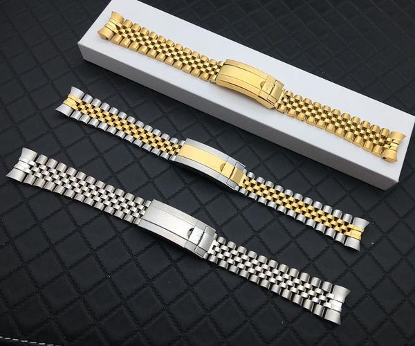watch bands 20mm accessories band for - datejust strap submarine silver gold stainless steel wristband bracelet, Black;brown
watch bands 20mm accessories band for - datejust strap submarine silver gold stainless steel wristband bracelet, Black;brown