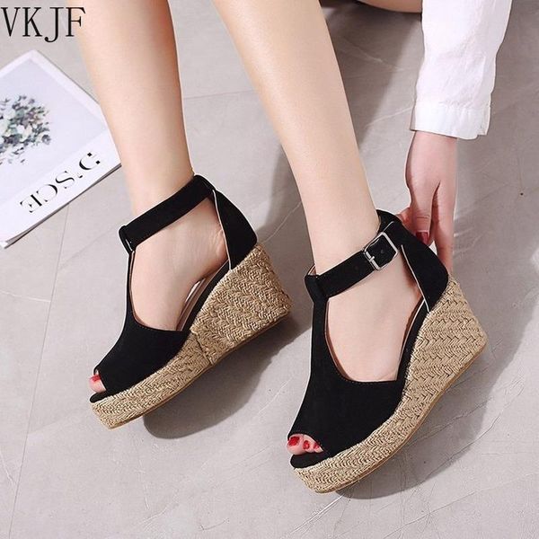 dress shoes fashion trend sandals women casual platform wedges female cover heel retro classics super, Black
dress shoes fashion trend sandals women casual platform wedges female cover heel retro classics super, Black