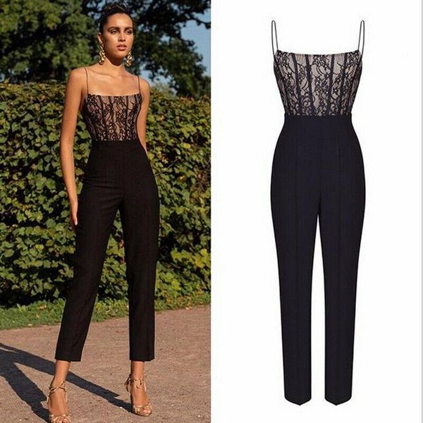 women's jumpsuits & rompers lace women fashion office lady sleeveless strapless black jumpsuit party workout slim long playsuit, Black;white
women's jumpsuits & rompers lace women fashion office lady sleeveless strapless black jumpsuit party workout slim long playsuit, Black;white