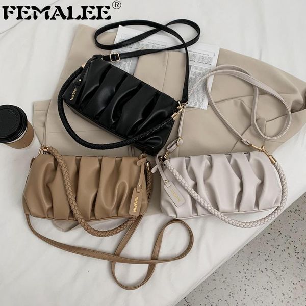 women crossbody bags textured stylish wrinkled shoulder 2021 pu leather cloud purses woven strap handbag
women crossbody bags textured stylish wrinkled shoulder 2021 pu leather cloud purses woven strap handbag