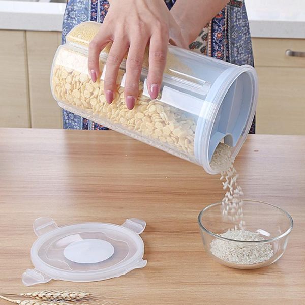 storage bottles & jars divided sealed moisture-proof rotating kitchen water tank barrel rice grain cereal box
storage bottles & jars divided sealed moisture-proof rotating kitchen water tank barrel rice grain cereal box