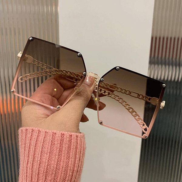 sunglasses classic women vintage big frame square glasses retro punk sun uv400 femal eyewear elegant shades, White;black
sunglasses classic women vintage big frame square glasses retro punk sun uv400 femal eyewear elegant shades, White;black