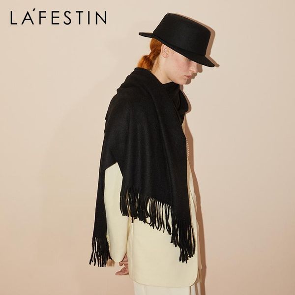 scarves lafestin 2021 autumn and winter trendy fashion temperament warm comfortable scarf simple versatile long, Blue;gray
scarves lafestin 2021 autumn and winter trendy fashion temperament warm comfortable scarf simple versatile long, Blue;gray