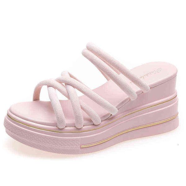 2021 summer sandals women's small size slippers korean one word thick bottom two wear cool roman sho women
2021 summer sandals women's small size slippers korean one word thick bottom two wear cool roman sho women