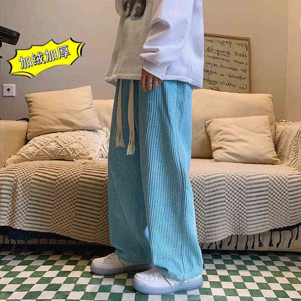 men's velvet straight loose mas pants winter new streetwear casual warm all match drawstring plus size 5xl m 0124, Black
men's velvet straight loose mas pants winter new streetwear casual warm all match drawstring plus size 5xl m 0124, Black