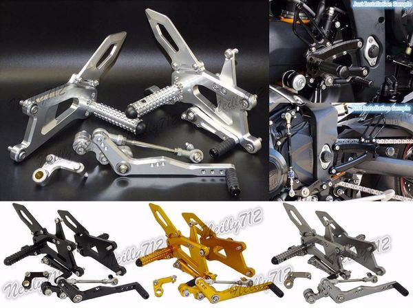 pedals motorcycle cnc aluminum racing rearset rear sets footrests foot rest pegs for daytona 676 675r 2013 2014 2021
pedals motorcycle cnc aluminum racing rearset rear sets footrests foot rest pegs for daytona 676 675r 2013 2014 2021