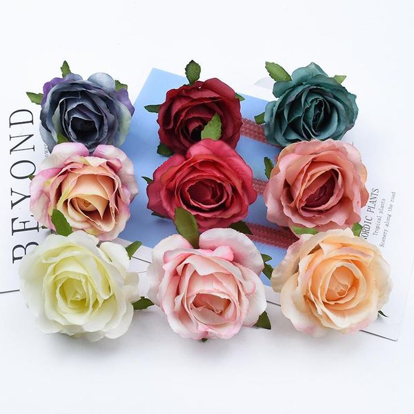 decorative flowers & wreaths 5 pieces silk roses head wedding bridal accessories clearance christmas wall artificial 
decorative flowers & wreaths 5 pieces silk roses head wedding bridal accessories clearance christmas wall artificial