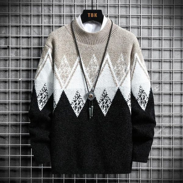 men's sweaters sweater plush thickened half high neck chenille korean bottomed shirt warm, high-grade, no pilling and hair falling, White;black
men's sweaters sweater plush thickened half high neck chenille korean bottomed shirt warm, high-grade, no pilling and hair falling, White;black