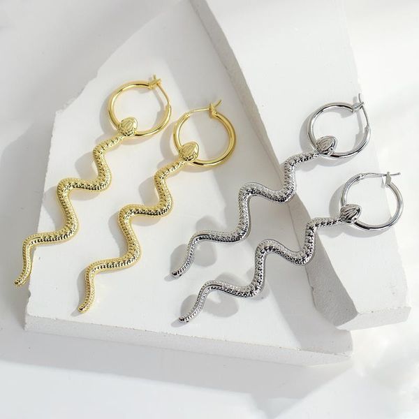 dangle & chandelier amorcome punk snake shape long hanging earrings for women gold silver color metal animal drop trendy jewelry 2021
dangle & chandelier amorcome punk snake shape long hanging earrings for women gold silver color metal animal drop trendy jewelry 2021
