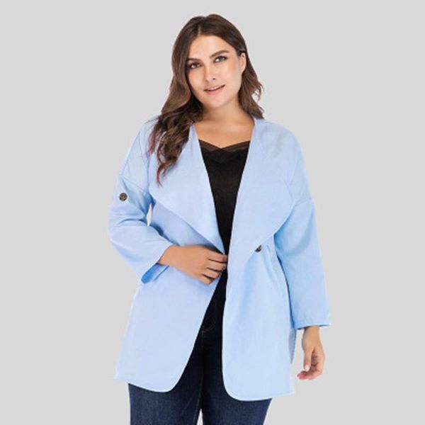 women's trench coats 2021 autumn ladies outerwear high quatily female coat casual women solid color loose plus size t26, Tan;black
women's trench coats 2021 autumn ladies outerwear high quatily female coat casual women solid color loose plus size t26, Tan;black