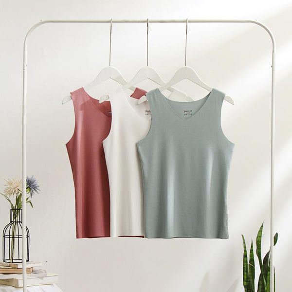 women's tanks & camis fashion vest women camisole female solid elastic slim sleeveless femme 2021 summer casual, White
women's tanks & camis fashion vest women camisole female solid elastic slim sleeveless femme 2021 summer casual, White