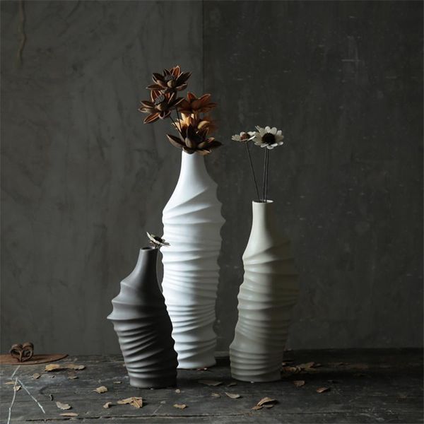 vases simple modern spiral ceramic vase art figurines restaurant deskcrafts porcelain flower ornament room decorations
vases simple modern spiral ceramic vase art figurines restaurant deskcrafts porcelain flower ornament room decorations