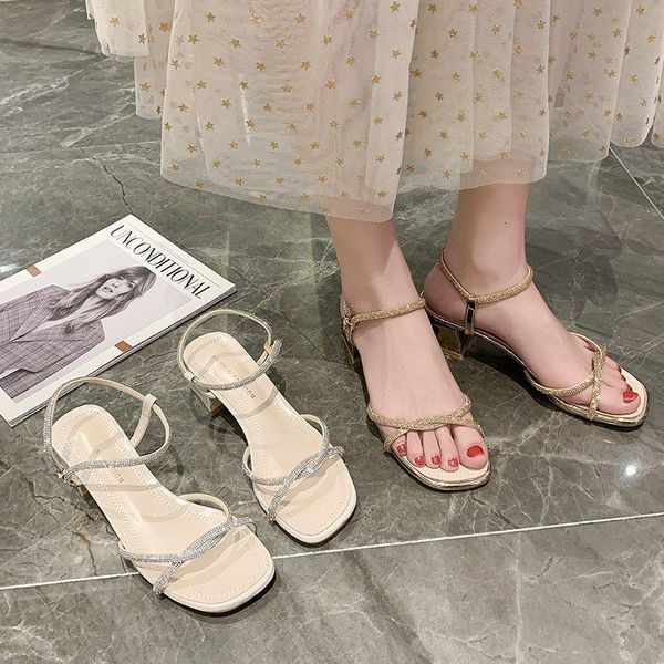 block heels 2021 summer sandals straps med all-match comfort shoes for women suit female beige chunky medium fashion girls, Black
block heels 2021 summer sandals straps med all-match comfort shoes for women suit female beige chunky medium fashion girls, Black