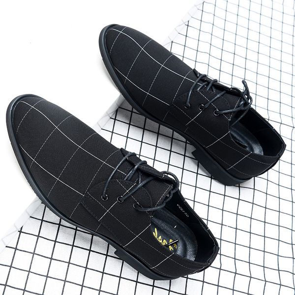 dress shoes mazefeng oxfords new leather men's lace up breathable formal office for man plaid flats casual men pointed toe tcja, Black
dress shoes mazefeng oxfords new leather men's lace up breathable formal office for man plaid flats casual men pointed toe tcja, Black