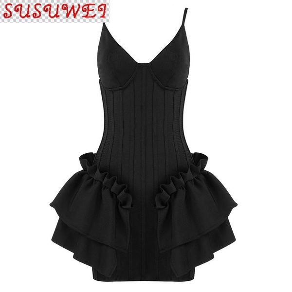 casual dresses black white summer mini dress women 2021 v neck sundresses spaghetti strap sleeveless ruffled party, Black;gray
casual dresses black white summer mini dress women 2021 v neck sundresses spaghetti strap sleeveless ruffled party, Black;gray