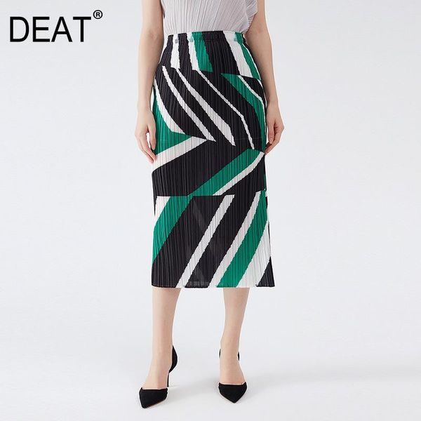 pleated woman skirt print geometric elastic waist pick hipmid calf length casual style wild 2021 summer fashion 15ht076 skirts, Black
pleated woman skirt print geometric elastic waist pick hipmid calf length casual style wild 2021 summer fashion 15ht076 skirts, Black