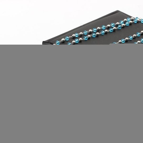 black glass beaded mask chain necklace for women silver color mini ball beads long jewelry wholesale chains
black glass beaded mask chain necklace for women silver color mini ball beads long jewelry wholesale chains