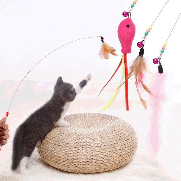 cat toys steel wire feather for cats interactive kitten bell tease stick wand funny pet supplies product kitty
cat toys steel wire feather for cats interactive kitten bell tease stick wand funny pet supplies product kitty