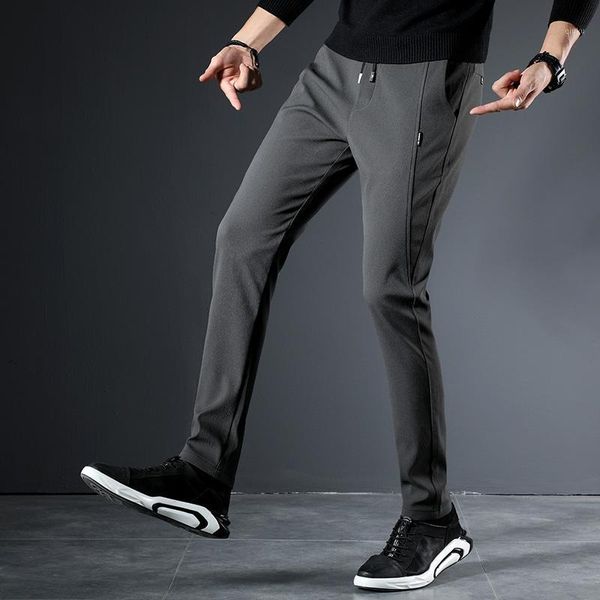 men's pants classic casual men elastic waist solid color men's slim fit trousers black darkgray lightgray male
men's pants classic casual men elastic waist solid color men's slim fit trousers black darkgray lightgray male