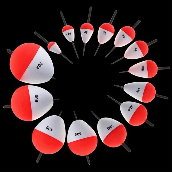fishing accessories 14pcs foam hard bobbers float outdoor surface floater tackle sport
fishing accessories 14pcs foam hard bobbers float outdoor surface floater tackle sport