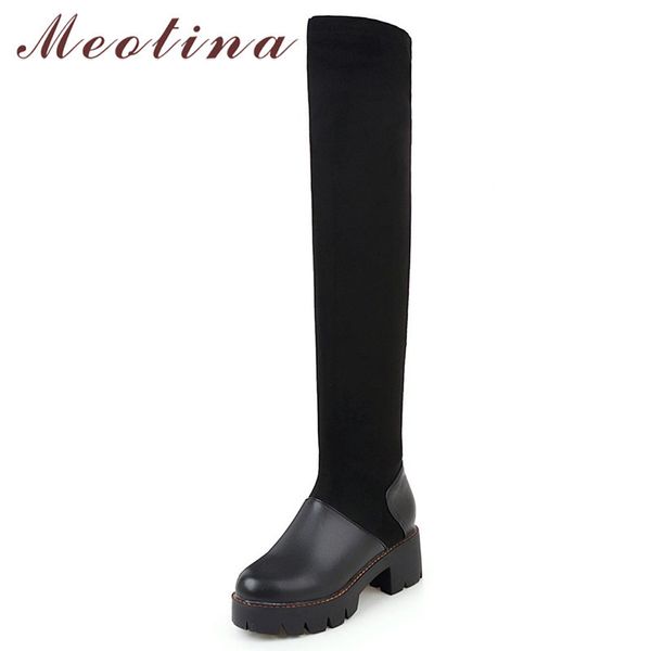 winter over the knee boots women slim stretch thick heels long round toe shoes lady fall big size 34-43 210517, Black
winter over the knee boots women slim stretch thick heels long round toe shoes lady fall big size 34-43 210517, Black