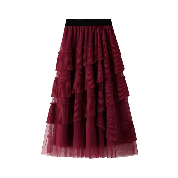 skirts spring women elastic high waist a-line mesh womens elegant slim tutu femme sweet pleated skirt casual jrmc, Black
skirts spring women elastic high waist a-line mesh womens elegant slim tutu femme sweet pleated skirt casual jrmc, Black