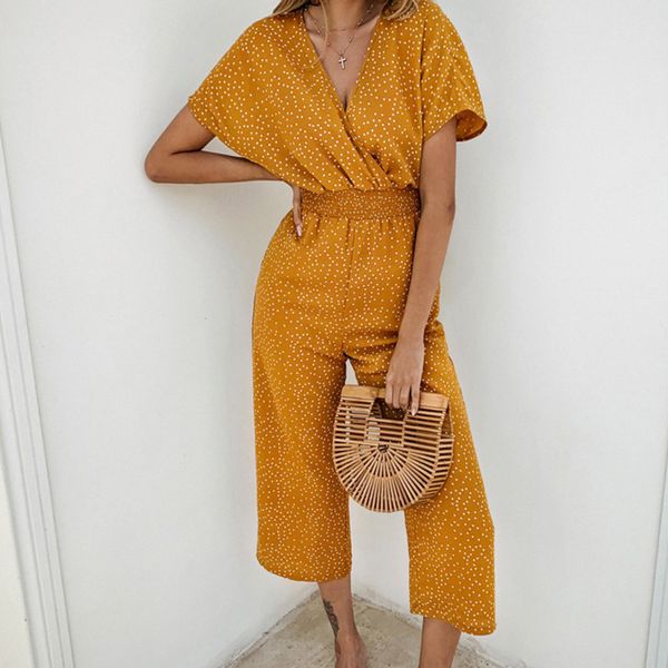 women jumpsuits romper summer casual print v-neck pocket overalls jumpsuit short sleeve wide leg loose jumpsuit new fashion 210422, Black;white
women jumpsuits romper summer casual print v-neck pocket overalls jumpsuit short sleeve wide leg loose jumpsuit new fashion 210422, Black;white